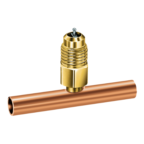 COPPER BRAZE TEE 3/8X1/2